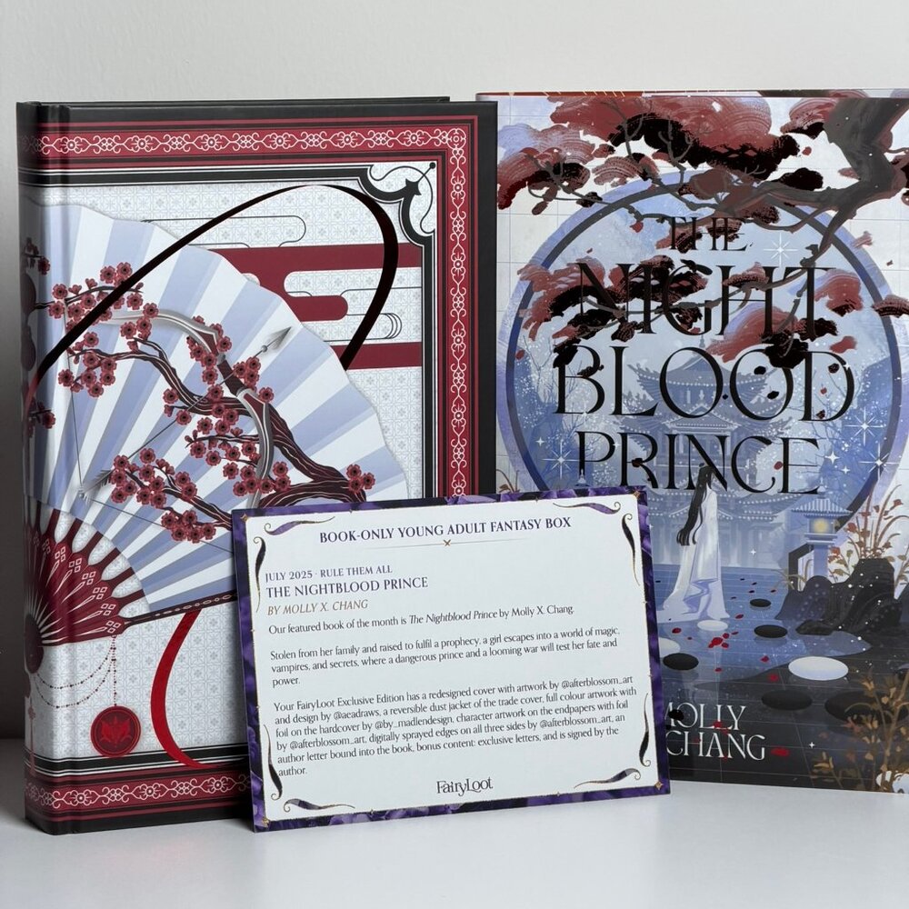 Fairyloot The Nightblood Prince by Molly X. Chang